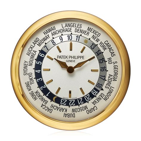 Patek Philippe World Time Wall Clock 